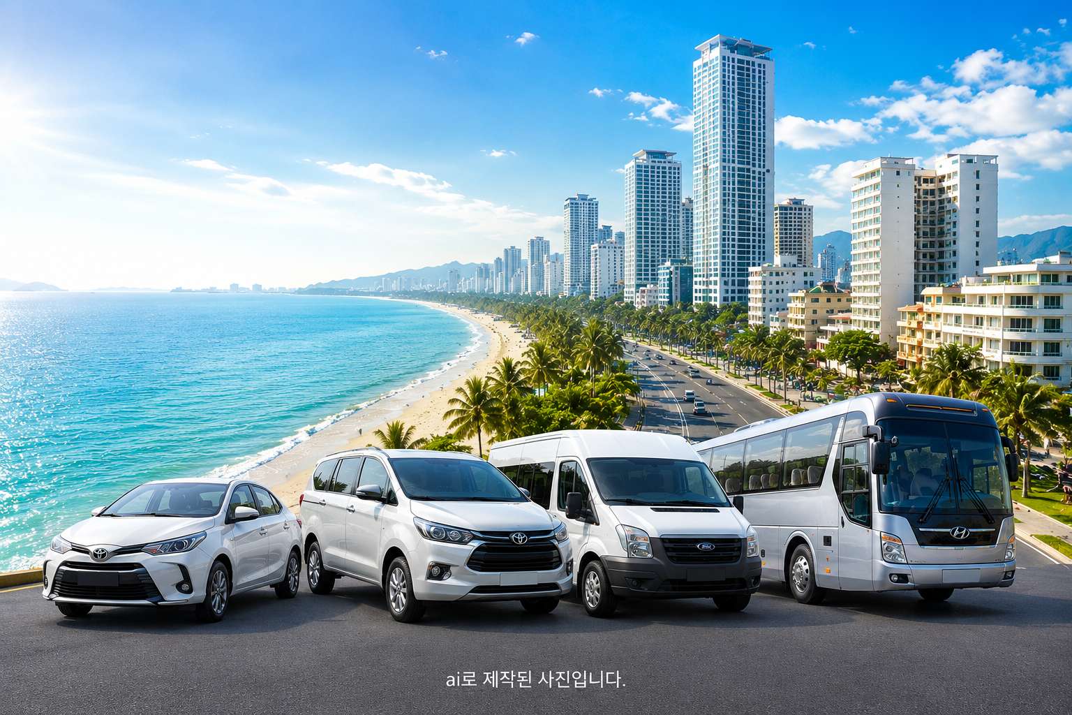 [단독·기사포함] 나트랑↔달랏 왕복&편도 이동차량 이미지 2
